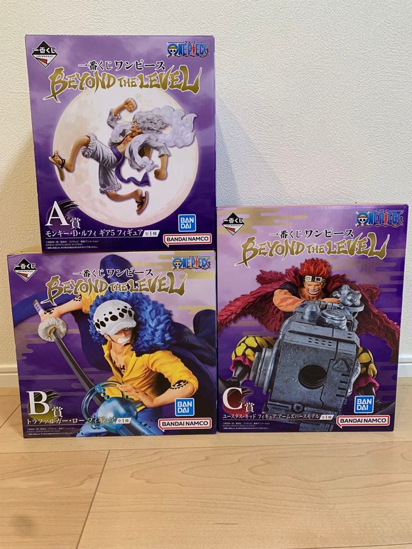 ワンピース 一番くじ A B C賞 フィギュア3体｜ワンピース一番くじ