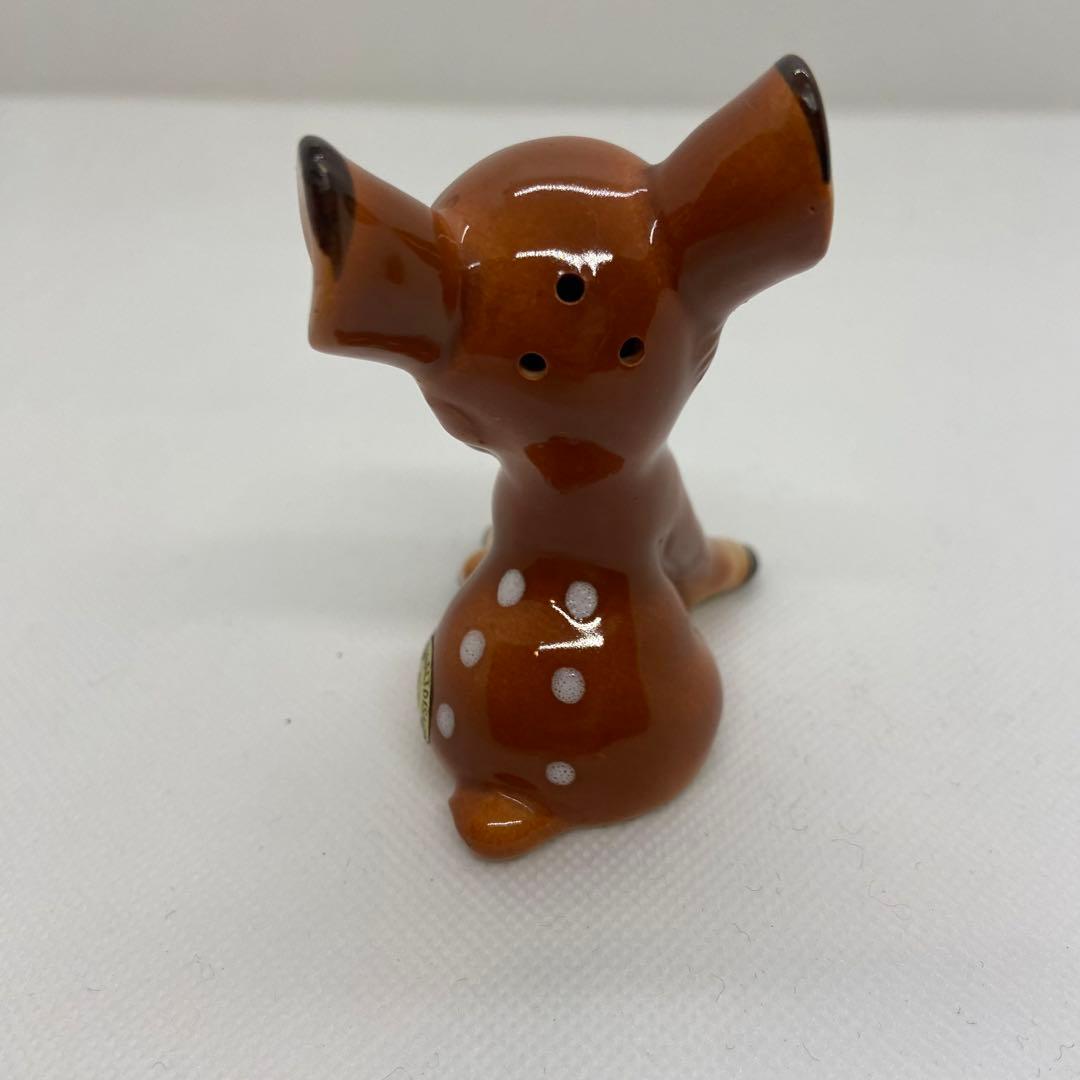 バンビ 陶器 置物(調味料入れ) - メルカリ