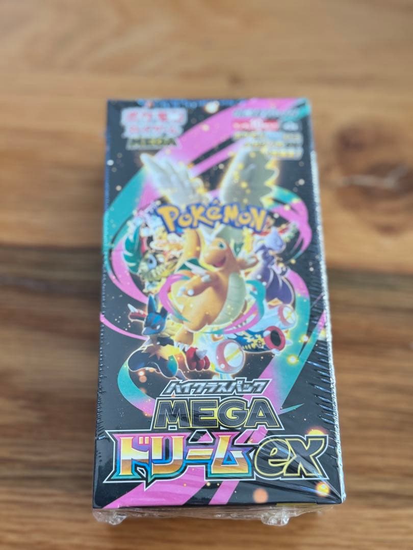 ポケモンカードゲーム MEGAドリームEX ポケセン当選品　シュリンク付き