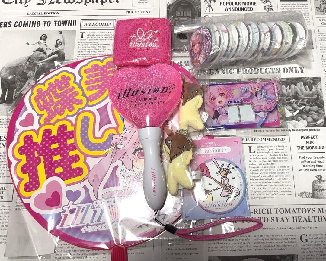 あおぎり高校 千代浦蝶美 3周年記念グッズ＆ボイスセット – viviON