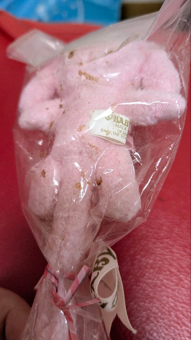 ☆新品未使用☆　ベイビー　うさくみゃピンク 茶(おまけ) ボールペン