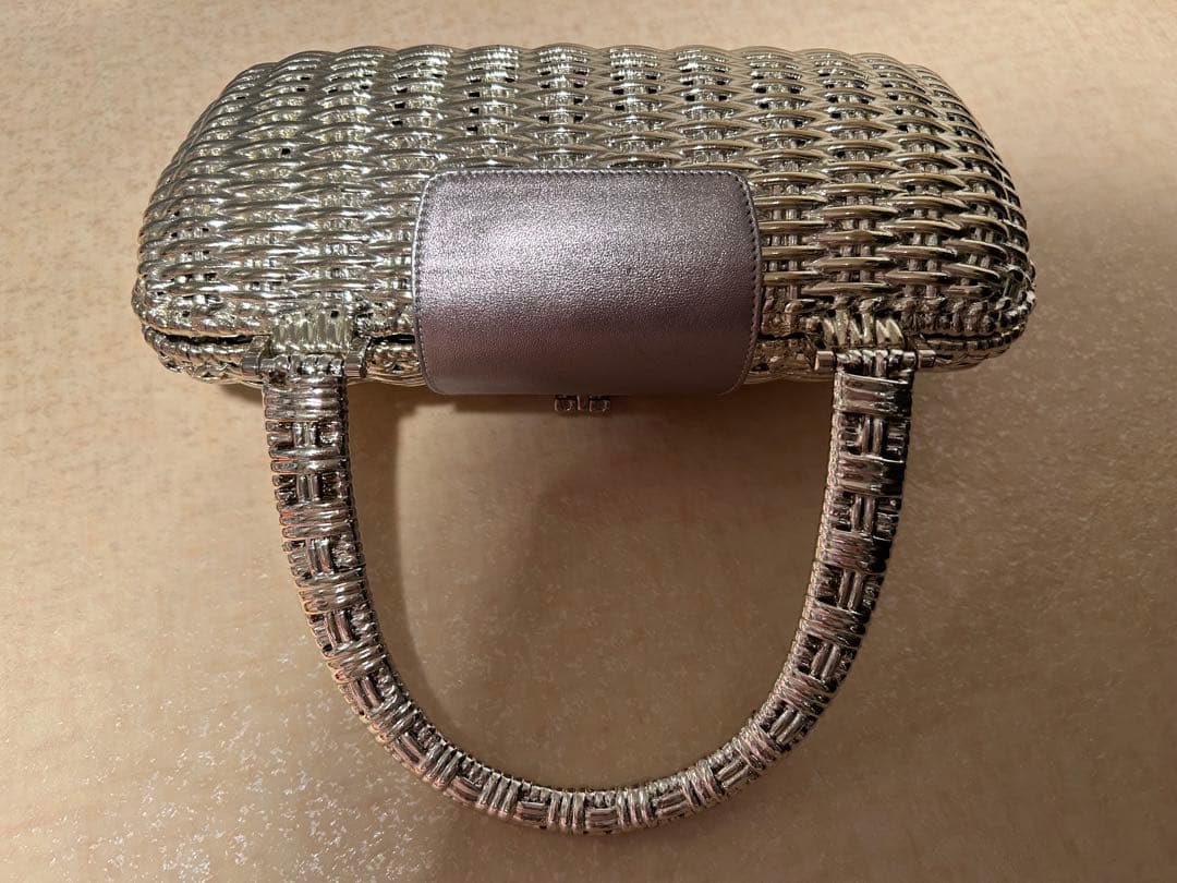 【希少】フェラガモ Ferragamo かごバッグ ♡ガンチーニ ハンドバッグ