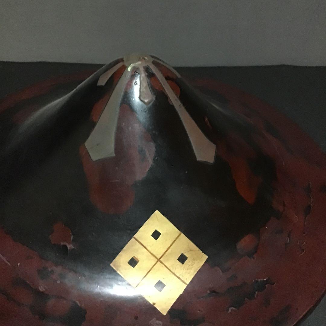 銅製 戦陣用陣笠 江戸期