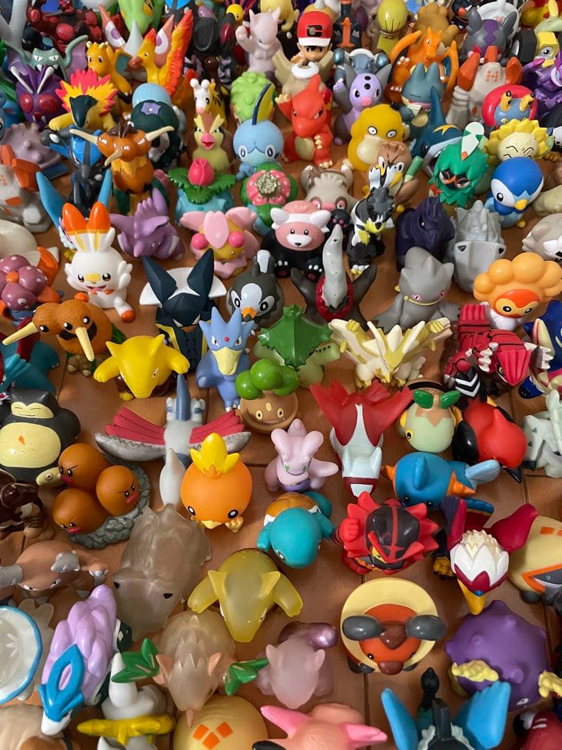 ポケモンキッズ 指人形 まとめ売り 220体 クリア