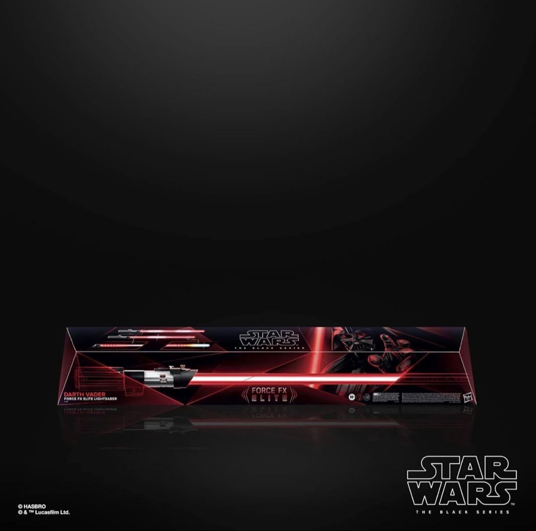 美品　完全新品未開封　スターウォーズ　ライトセーバー　FX　エリート ダース・