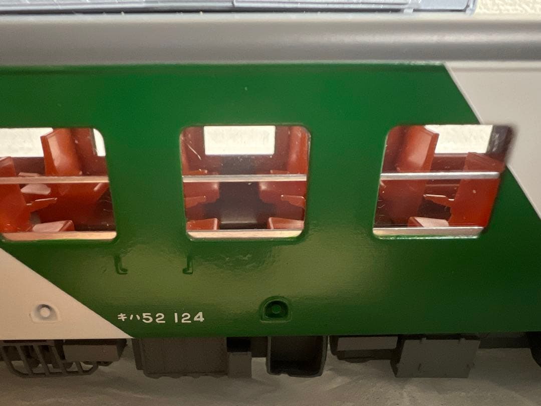 鉄道模型　ＨＯゲージ　エンドウ　キハ52　JR西日本「大糸線」　インテリア付き