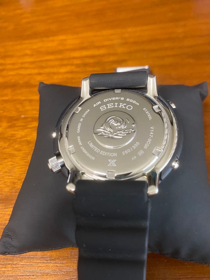 美品SEIKO PROSPEX ダイバーズウォッチ エディフィス 限定300