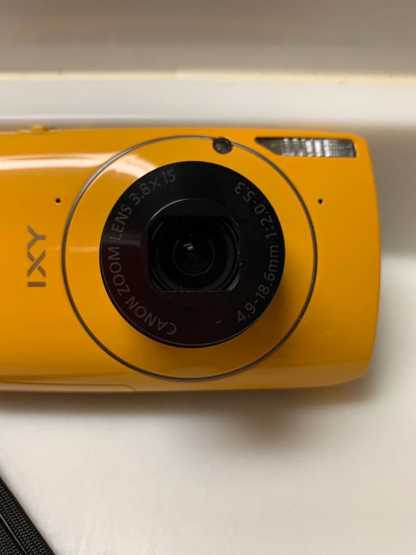 Canon IXY30S イエロー【完動、付属品、箱付き】