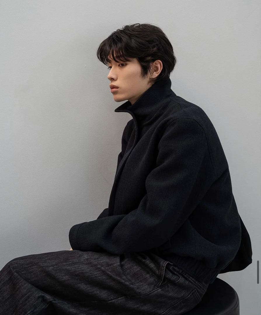 OHOTORO Mannish High Neck Blouson Mサイズ - メルカリ