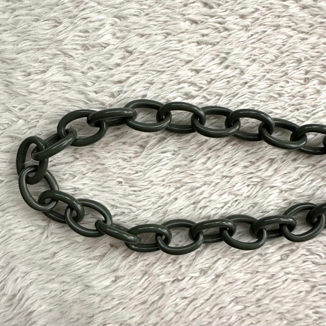 希少　la loop グラスホルダー　ゴールド　カーキ　眼鏡ホルダー