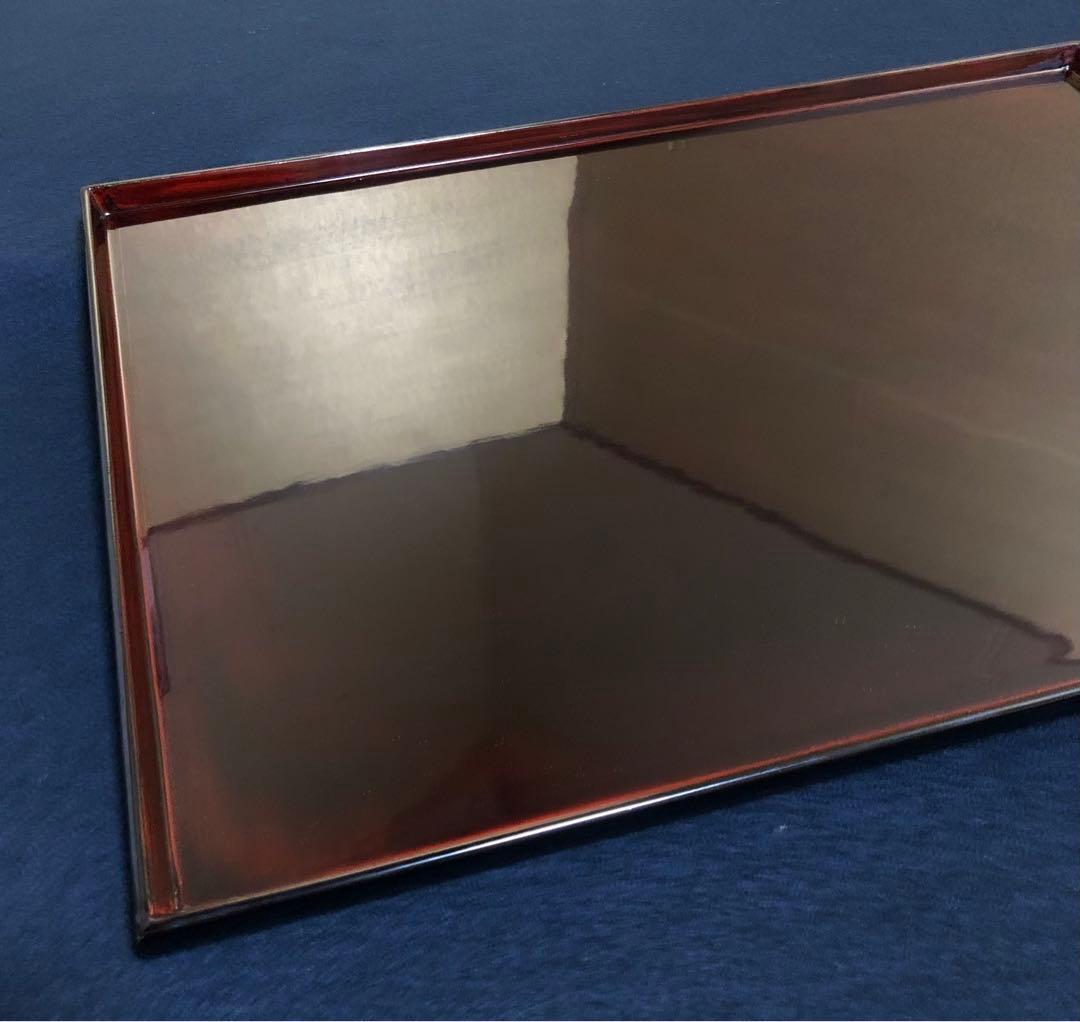 《R》輪島塗 溜塗 卓上膳5客 林漆器店 共箱　251225か3