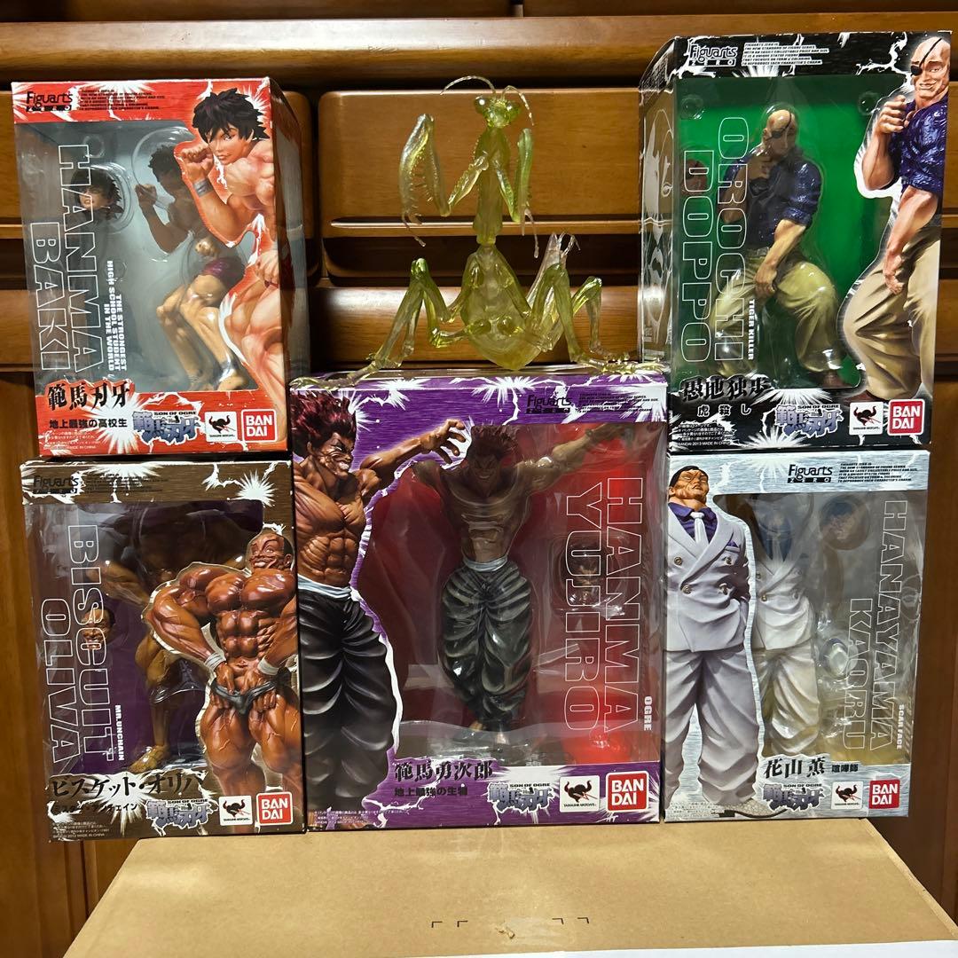 フィギュアーツzero グラップラー刃牙シリーズ フルコンプ 特典カマキリ付