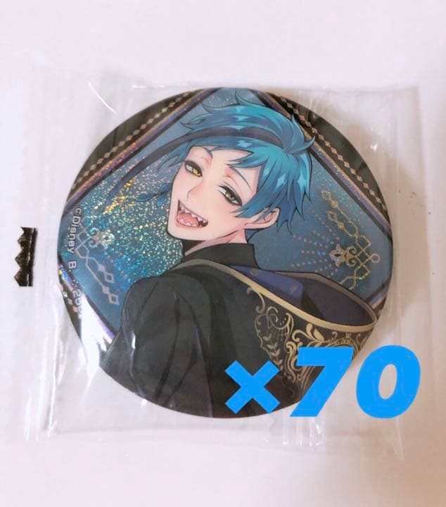 新品 ツイステ 5周年 フロイド ブレイジングジュエル 缶バッジ 6点