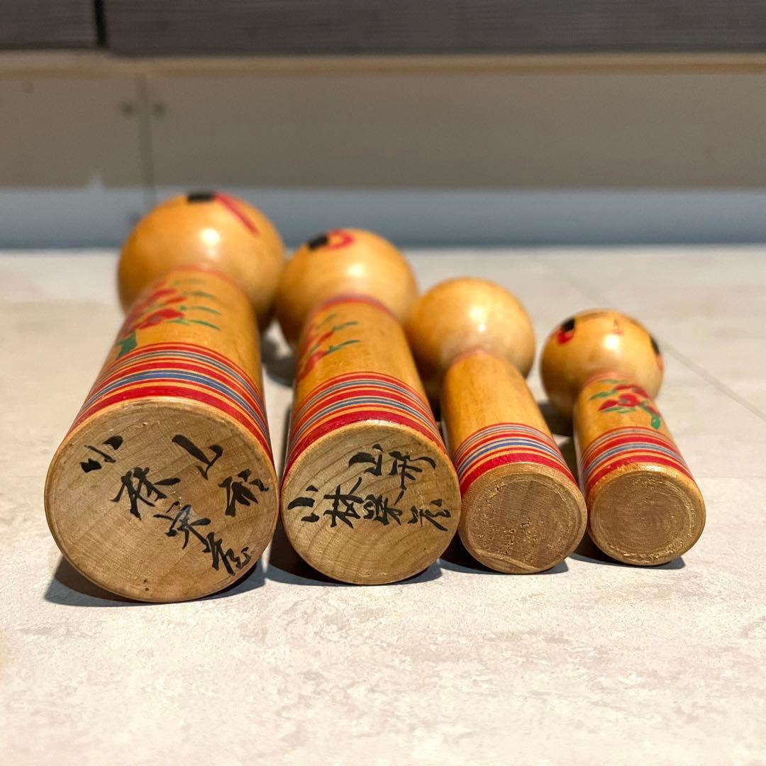 伝統こけし 朝倉光洋作「七福神入れ子」