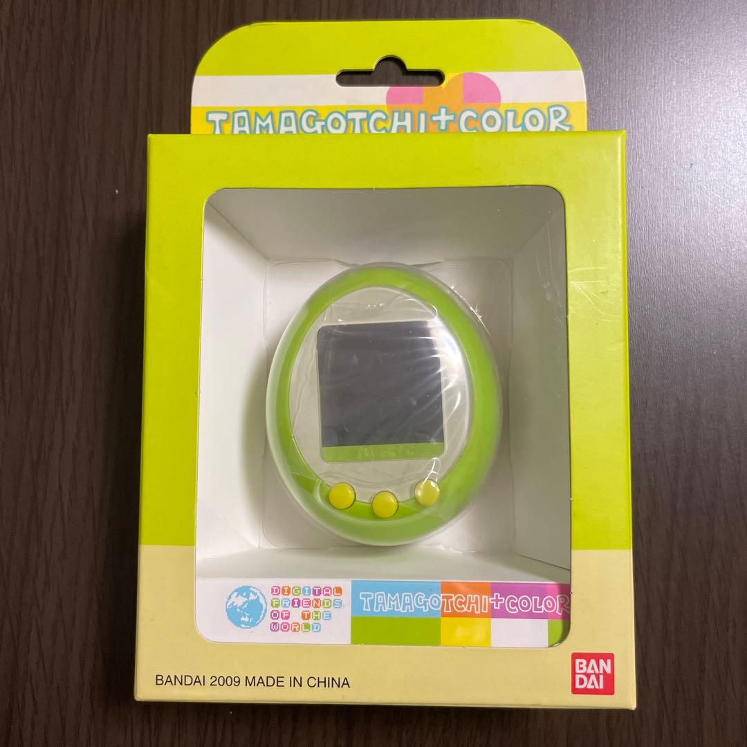 たまごっちプラスカラー希少グリーンバンダイ