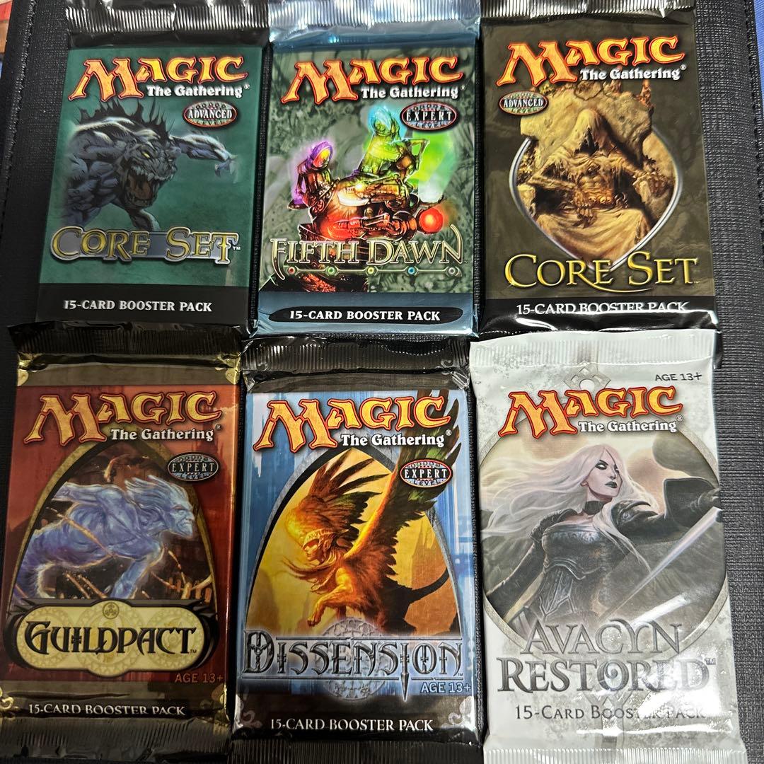 mtg 英語版ブースター18種類+トーナメントパック1種類まとめ売り