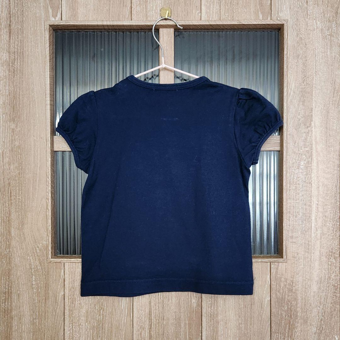 familiar ネイビー Tシャツ クマ刺繍 テリア おうち - メルカリ