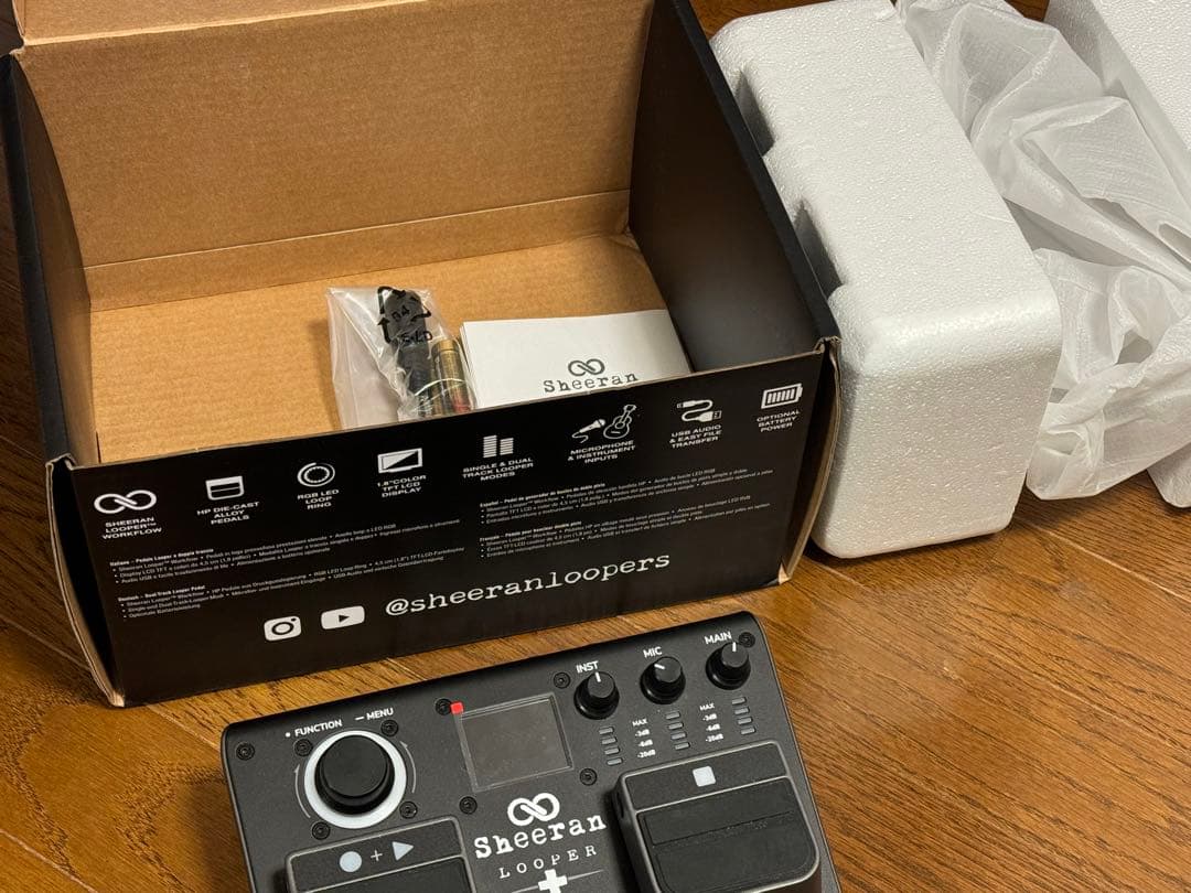 【美品】Sheeran LOOPER+