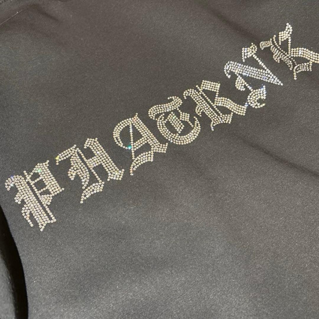 本日限定価格✨ PHATRNK P LOGO パーカー M ストーン 黒 美品