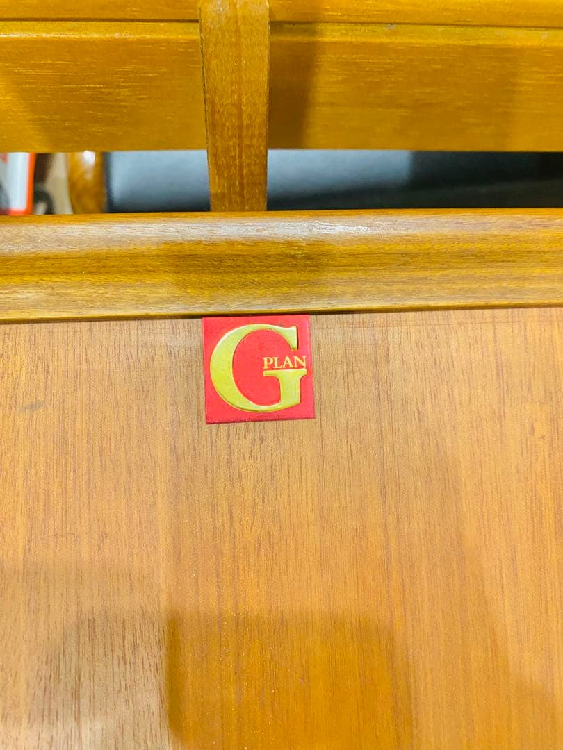 【choco】G-PLAN ラウンドエクステンション　ダイニングテーブル