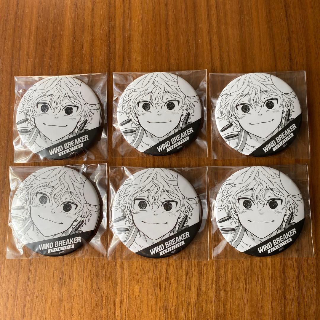 WIND BREAKER ウィンブレ展 原作コマ缶バッジ 兎耳山丁子 6個 - メルカリ