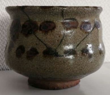 古唐津　絵唐津壺