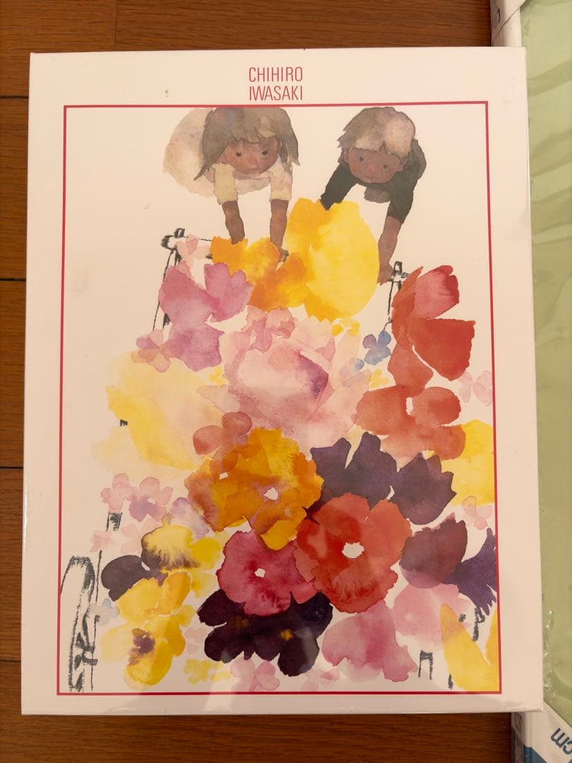 いわさきちひろ はなぐるま　500ピース ジグソーパズル いわさきちひろ はなぐるま 500ピース ジグソーパズル 未使用品