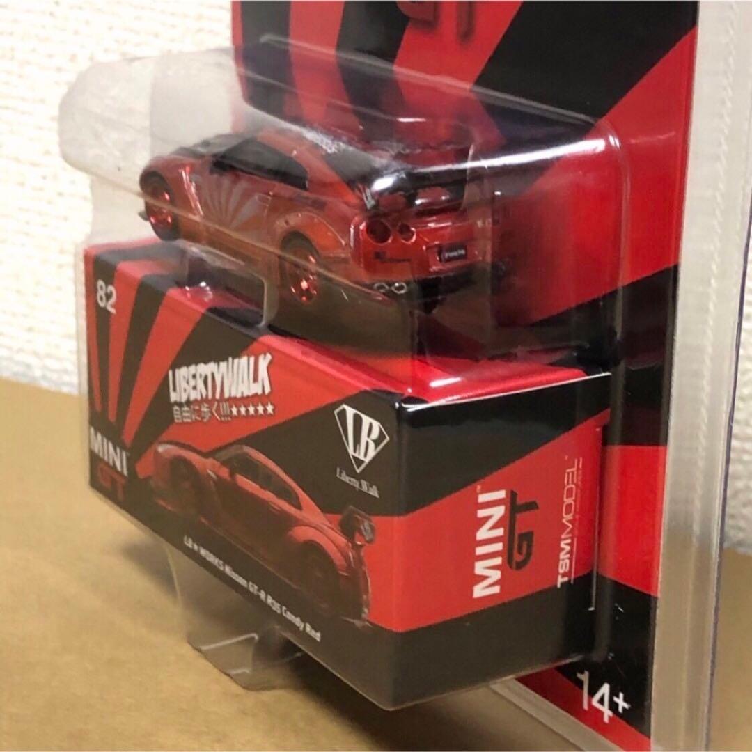 MINI GT　LBWK　日産GT-R R35　キャンディレッド　トイザらス限定