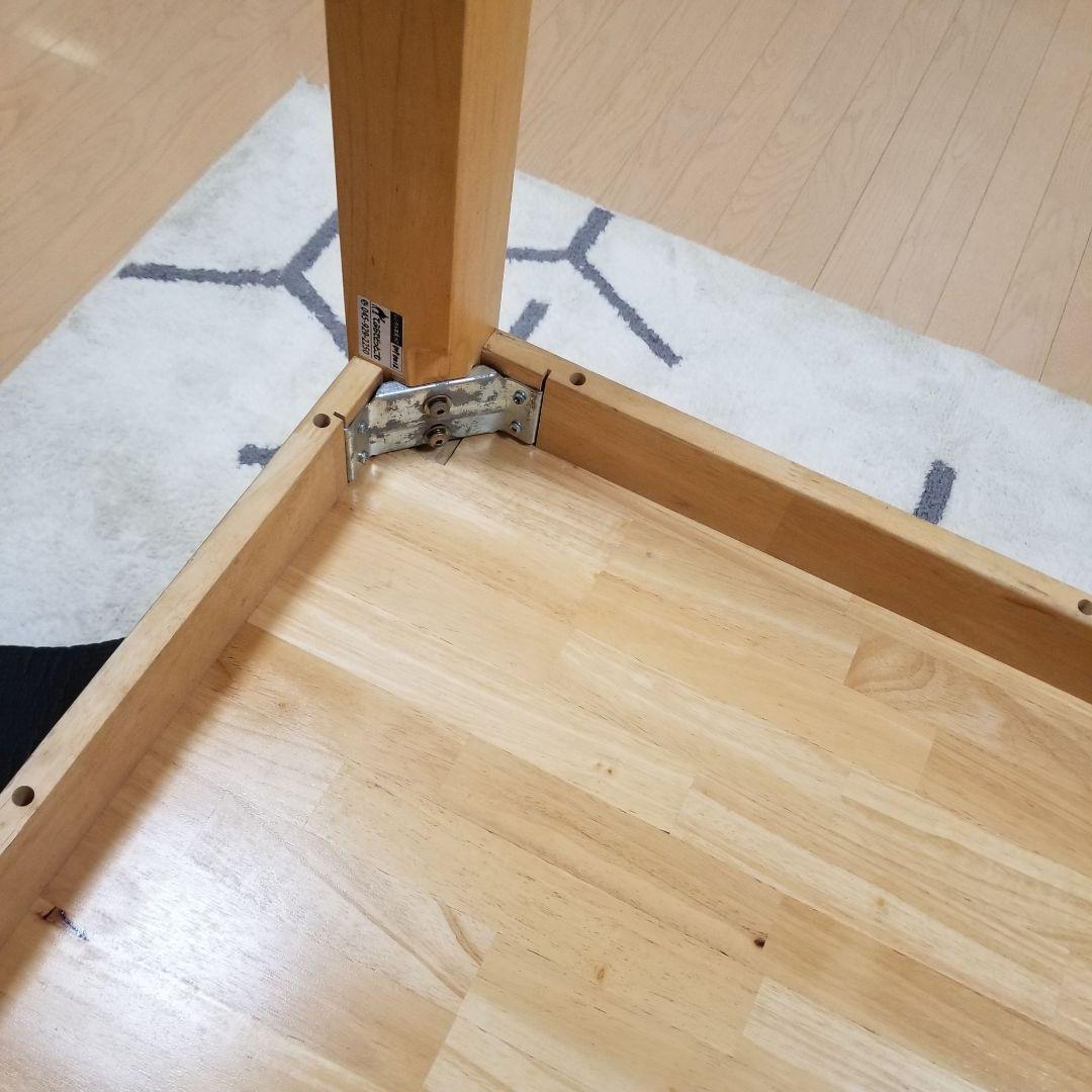 IKEA ダイニングテーブル　NORDBY ノールドビー　125cm 無垢材