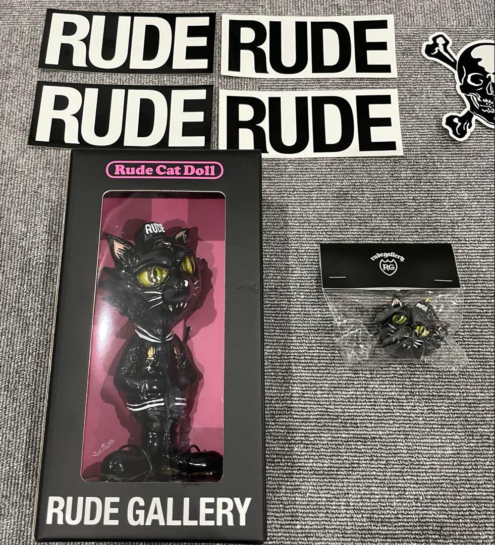 本店限定少数販売 RUDE CAT KEY HOLDER STICKER 新品
