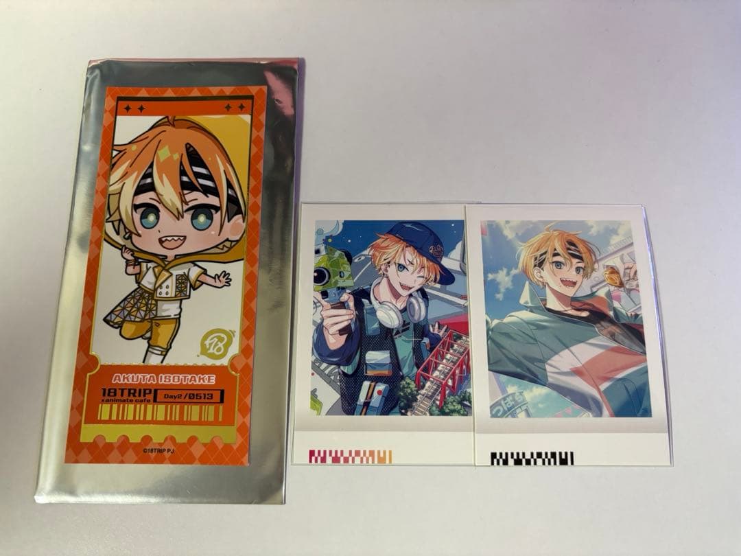 ✧︎18TRIP エイトリ 五十竹 あく太 ぱしゃこれ チケットカード - メルカリ