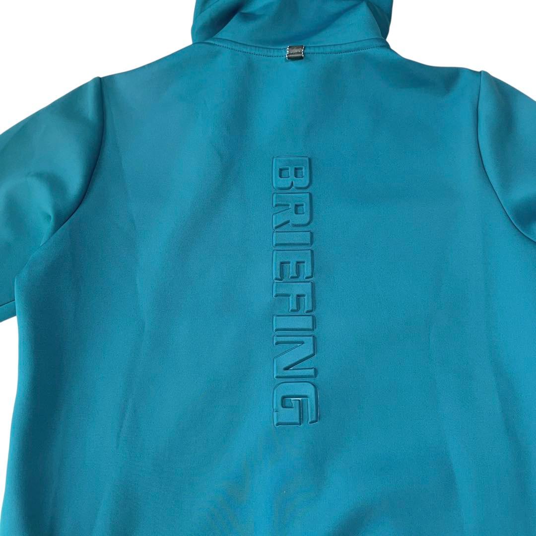 【超美品】ブリーフィングゴルフ レディースパーカー S ストレッチ レアカラー