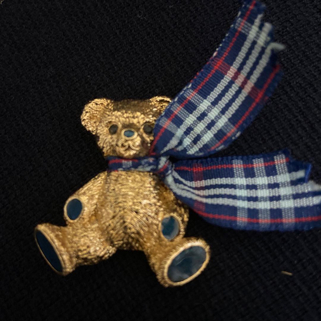 バーバリーブローチテディベア