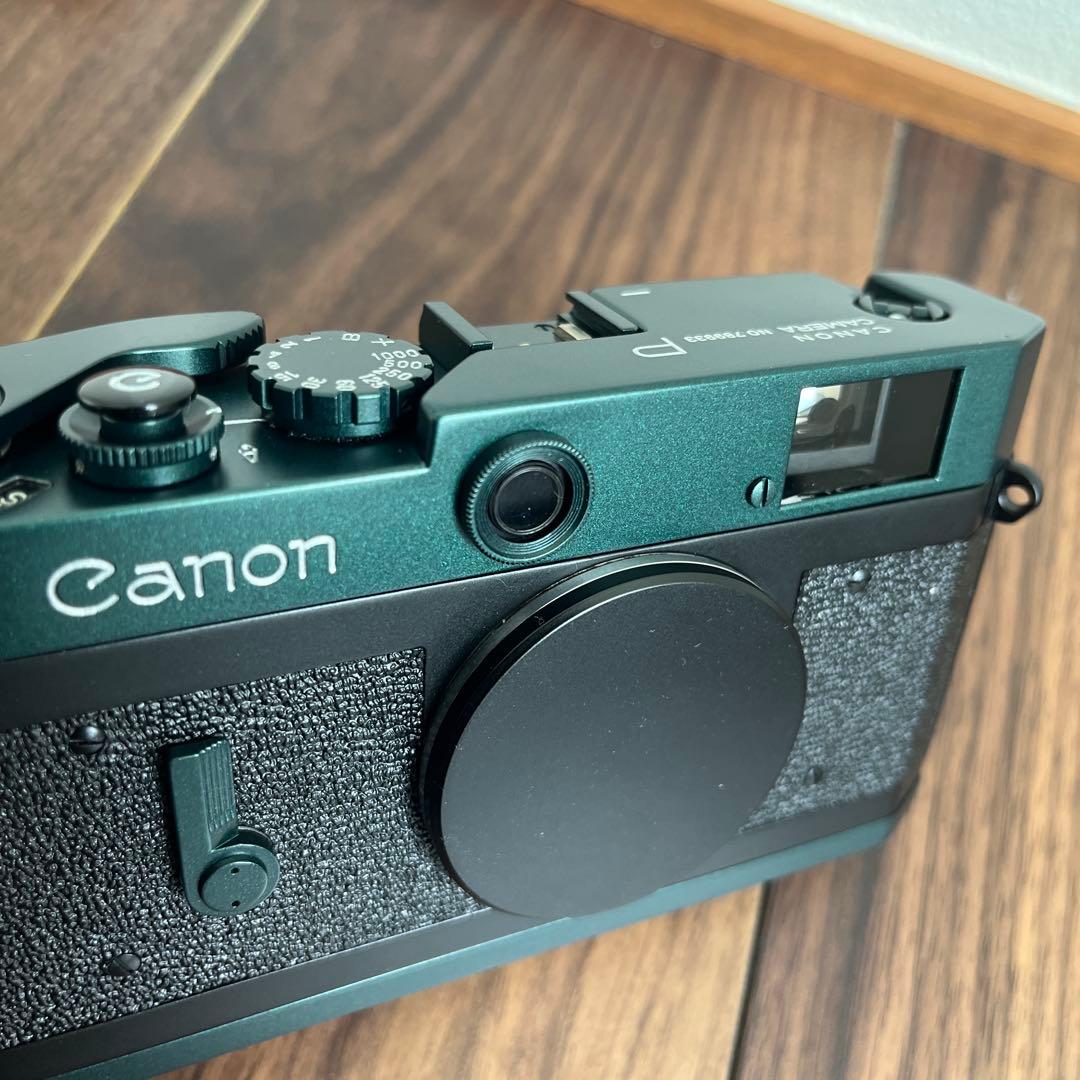 Canon P ＋ canon 50mm f1.4 L39 【グリーン】