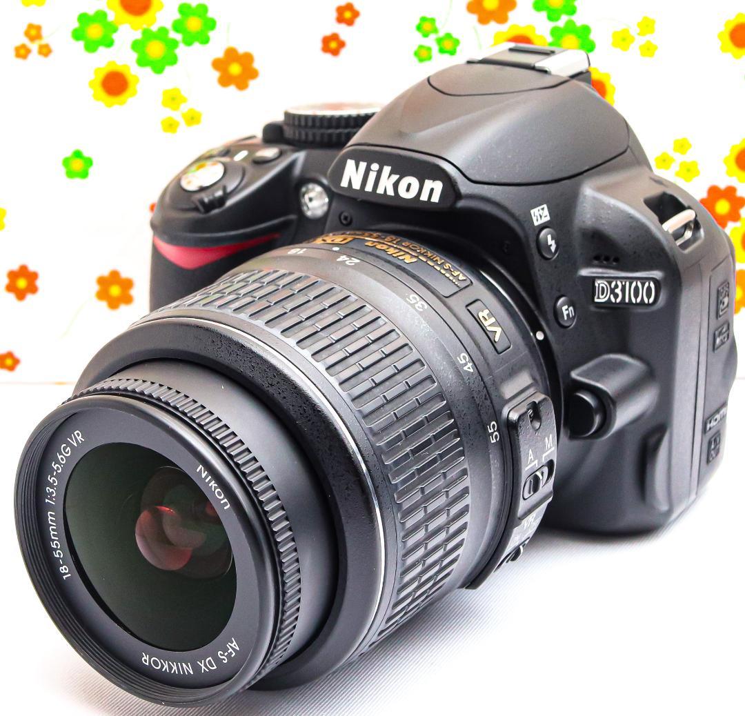 ニコン Nikon D3100 ☆スマホに転送☆軽くて簡単な一眼レフ☆初心者