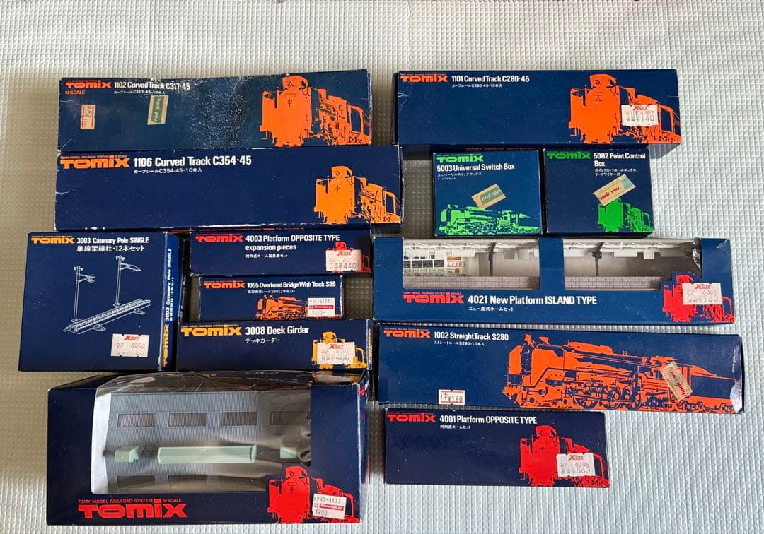 TOMIX 鉄道模型レールセット　箱付き