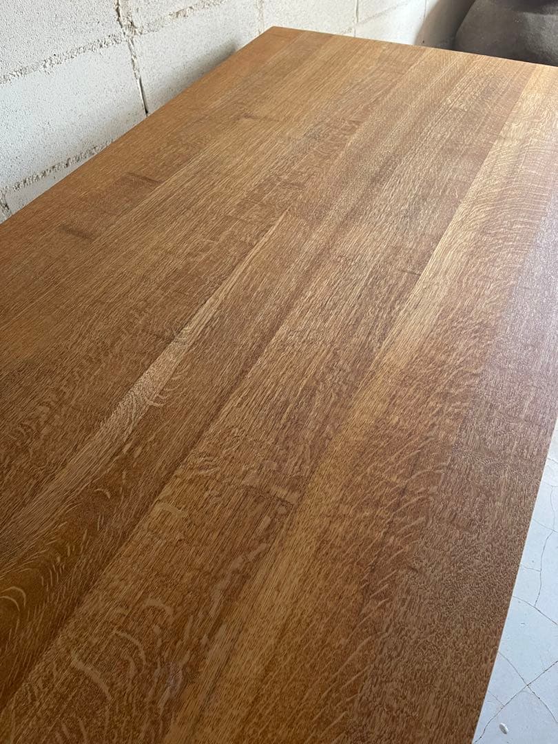 美品　nissin 日進木工　オーク無垢材　ダイニングテーブル　アクタス　北欧