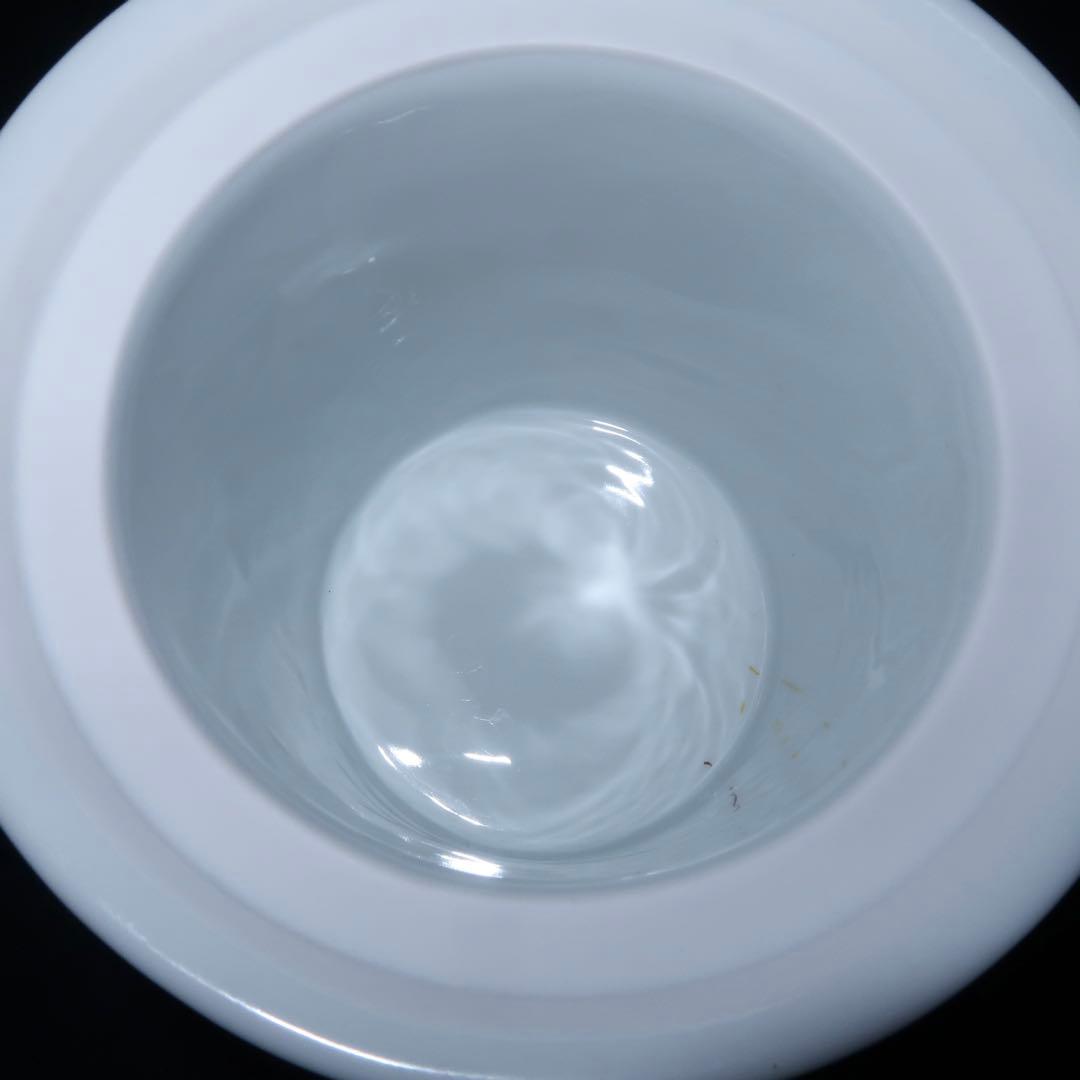 茶道具】加藤藤城作 白磁七宝透皆具