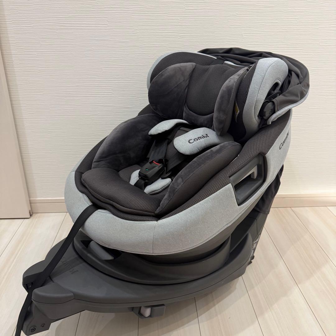 最上級【美品】Combi THE S Air ZB-690 ISOFIX グレー