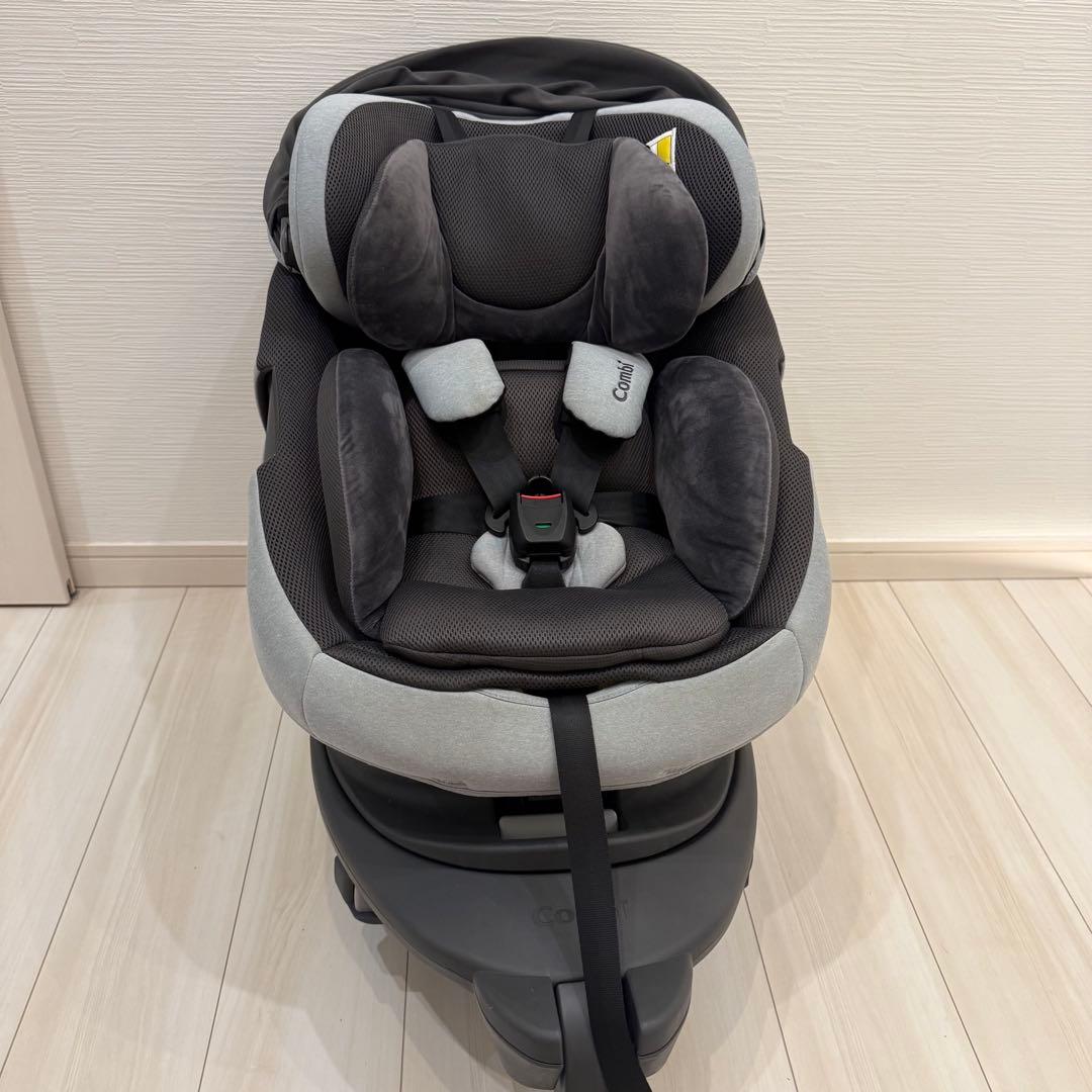 最上級【美品】Combi THE S Air ZB-690 ISOFIX グレー