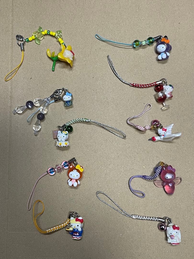 ハローキティ　ストラップ　50個セット