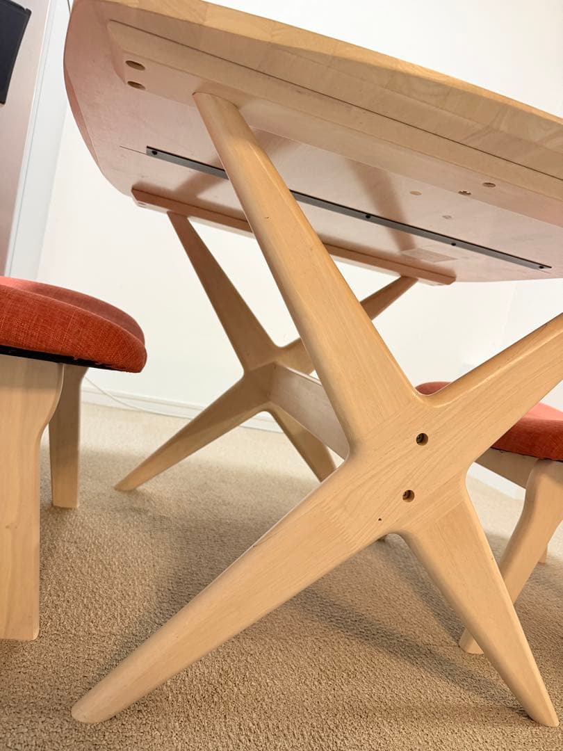 ニトリ 3点セット！リビングダイニングテーブル