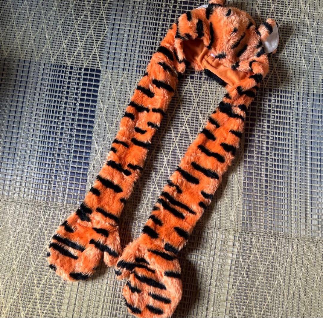 東京ディズニーリゾート ティガー マフラーキャップ ファンキャップ