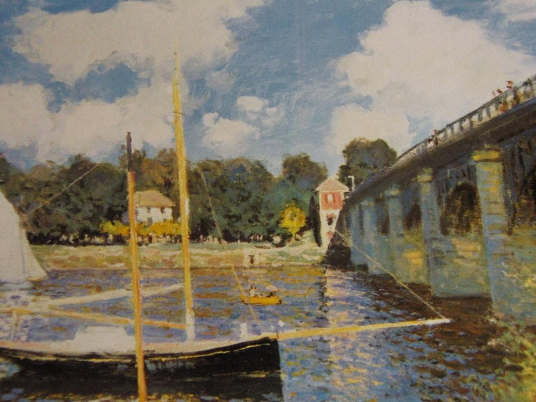 クロード・モネ、「The Bridge at Artenteuil」、厳選