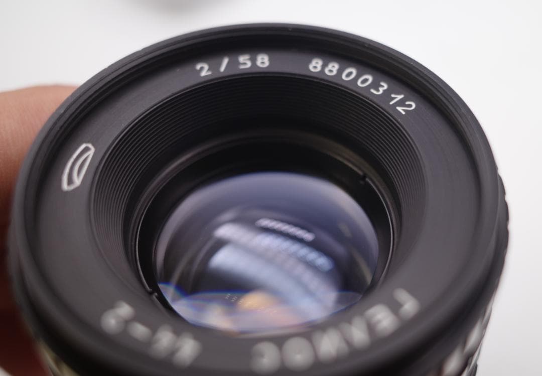 68 【希少】 後期ゼブラ 未使用 ぐるぐるボケレンズ ヘリオス44-2 M42