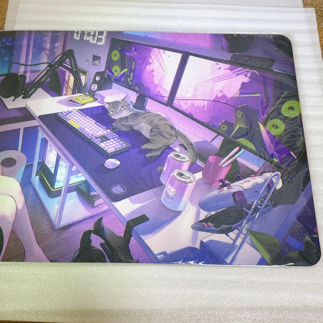 常闇トワ 活動5周年記念 トワの日常 ワイドラバーマット ホロライブ