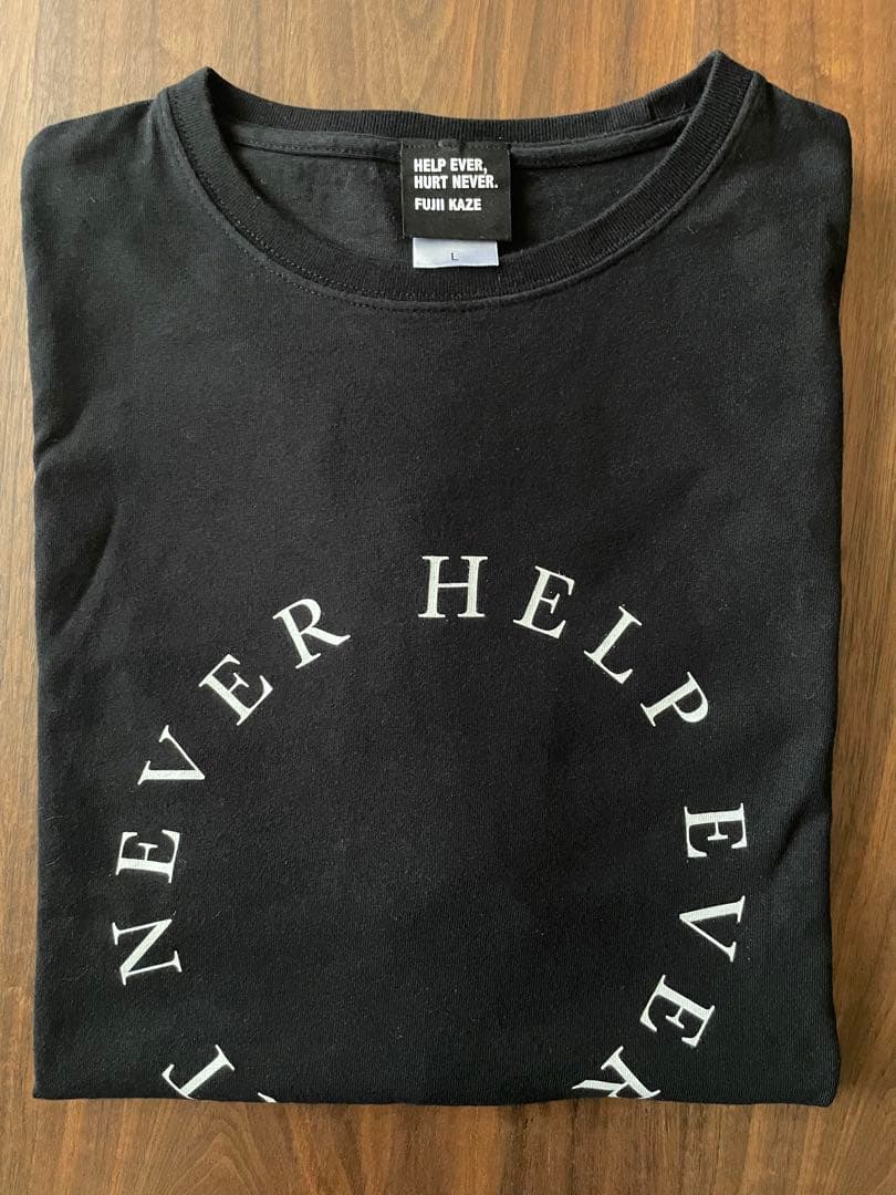 藤井風/Tシャツ HEHN サークルT黒【Lサイズ】 新 デザイン