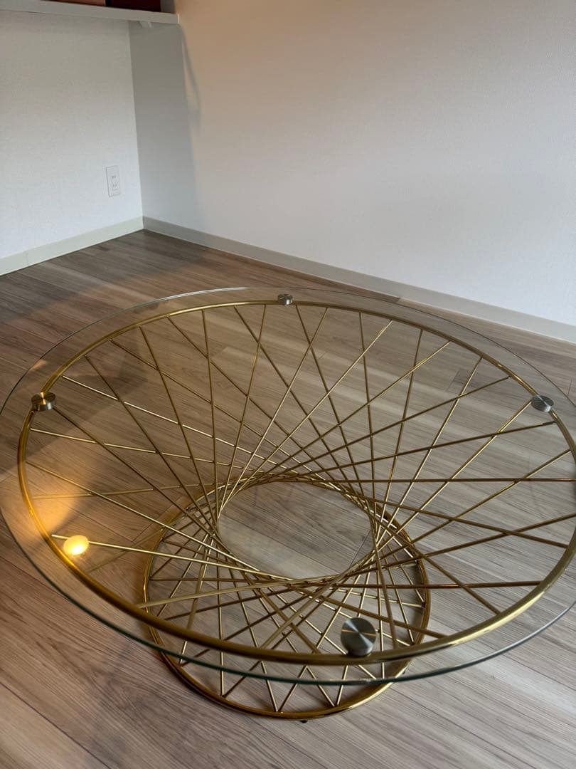 フランフラン マーリアコーヒーテーブル ガラス マーリア コーヒー