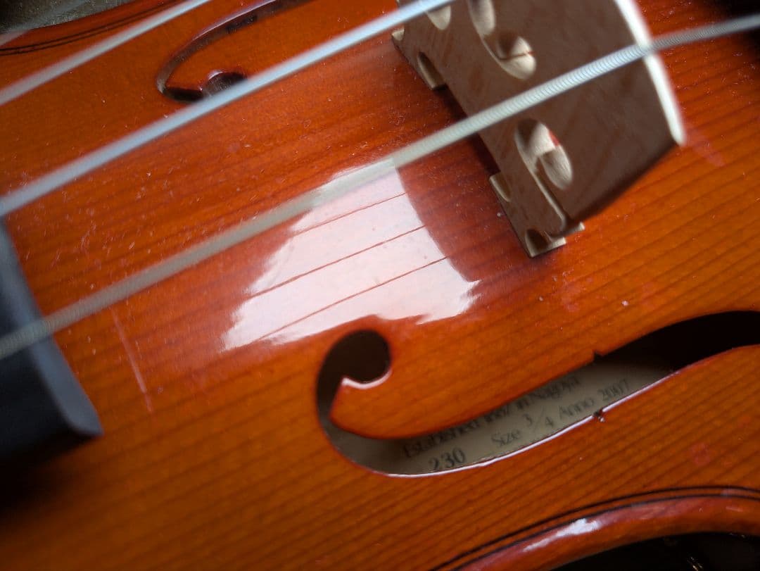 現状渡し SUZUKI バイオリン No.230 3/4 Anno 2007