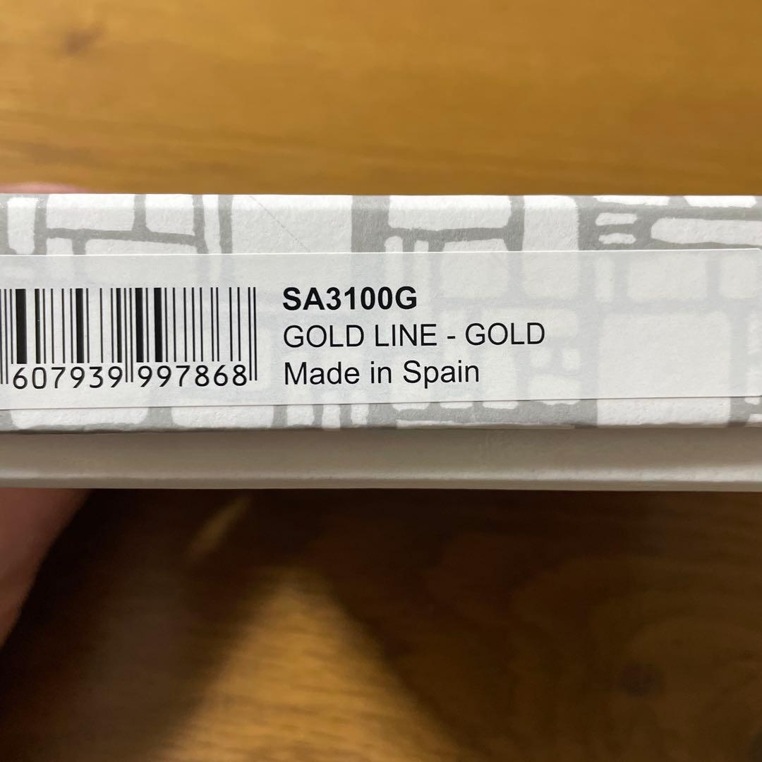 COMME des GARÇONS ゴールド L字財布　新品未使用